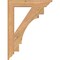 Ekena Millwork Merced Traditional Smooth Bracket, Western Red Cedar, 3 1/2"W x 24"D x 32"H BKT04X24X32MRC01SWR - alternate 2